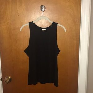 A New Day black highneck tank top